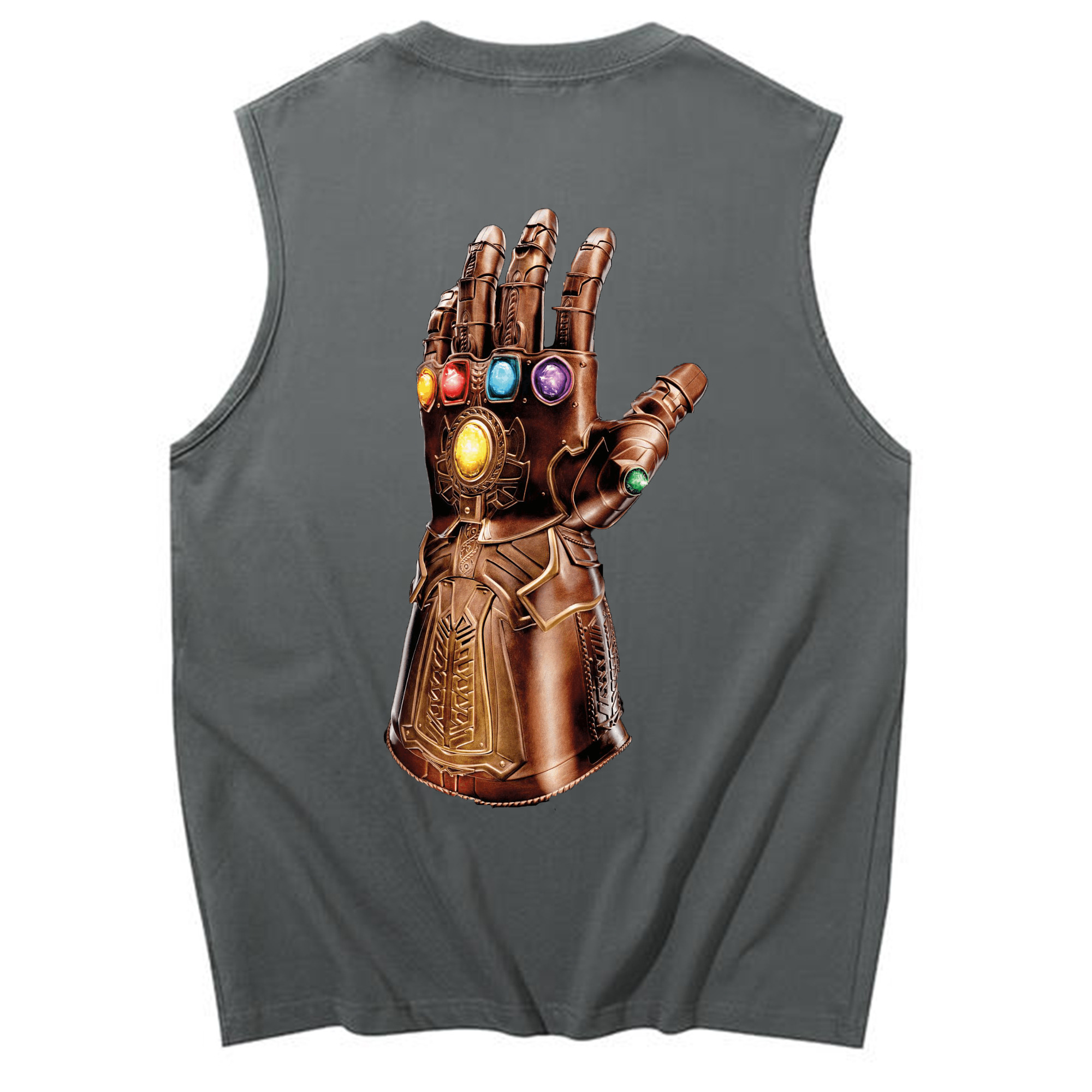 （画像用） アベンジャーズ The Avengers コットン100％タンクトップ（背面プリント）